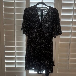 XL, Black and White Romper